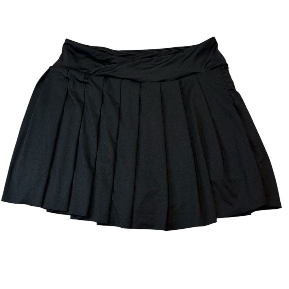 NEW Women’s Active Skort Size XL Black Pockets Skirt